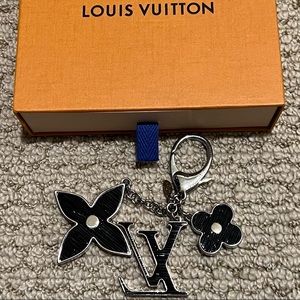 FLEUR DE MONOGRAM BAG CHARM